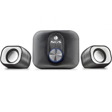 Ngs Altavoces Comet 2.1 - Sistema de Altavoces 2.1 con Subwoofer, 20W RMS Ngs Altavoces Comet 2.1 - Sistema de Altavoces 2.1 con Subwoofer, 20W RMS